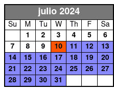 Economic Tour (1 Hour) julio Schedule