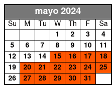 Tour of New York in Italian mayo Schedule
