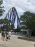 SeaWorld San Antonio roller coaster view.