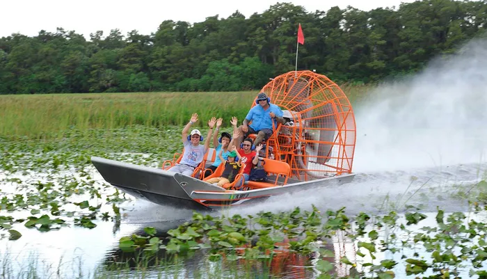 Boggy Creek Daytime Airboat Ride Photo