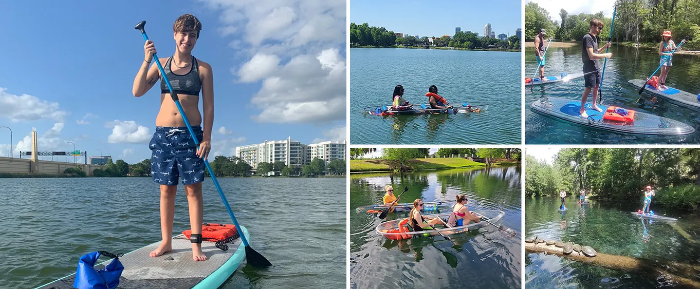 2-Hour Clear Kayak Rental in Orlando, FL