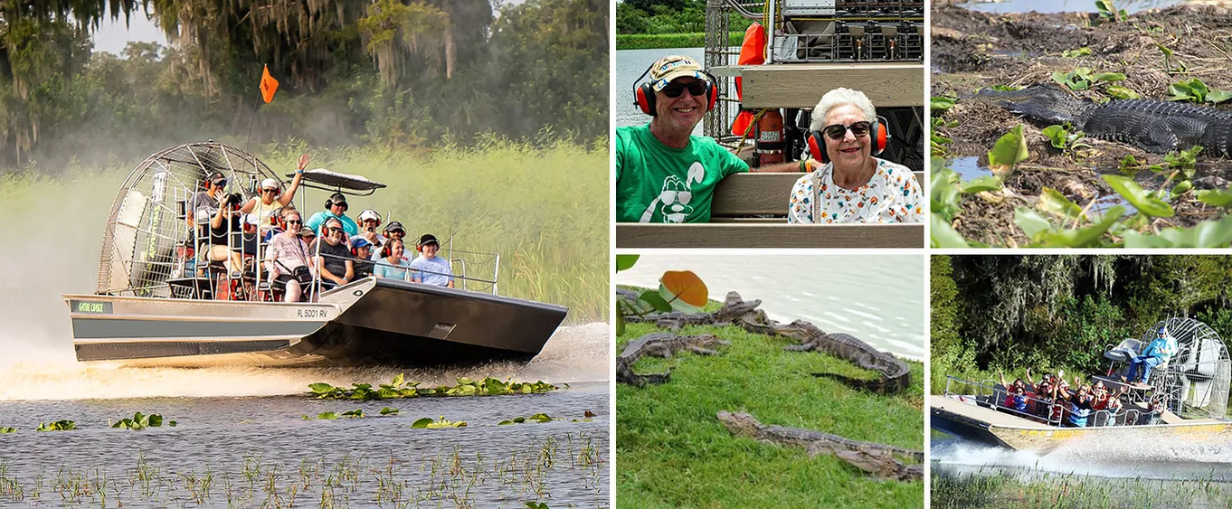 Boggy Creek Airboat Adventures One Hour Airboat Tour Near Orlando, Florida
