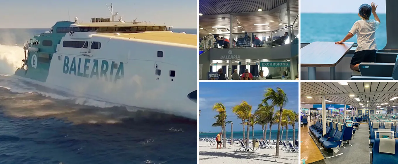 Roundtrip Ferry Tickets to Freeport, Grand Bahama