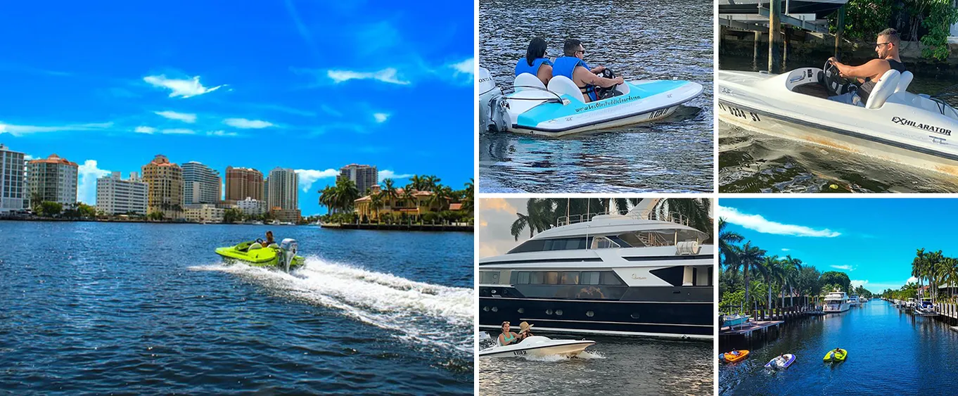 Mini Powerboat Rental in Fort Lauderdale, FL