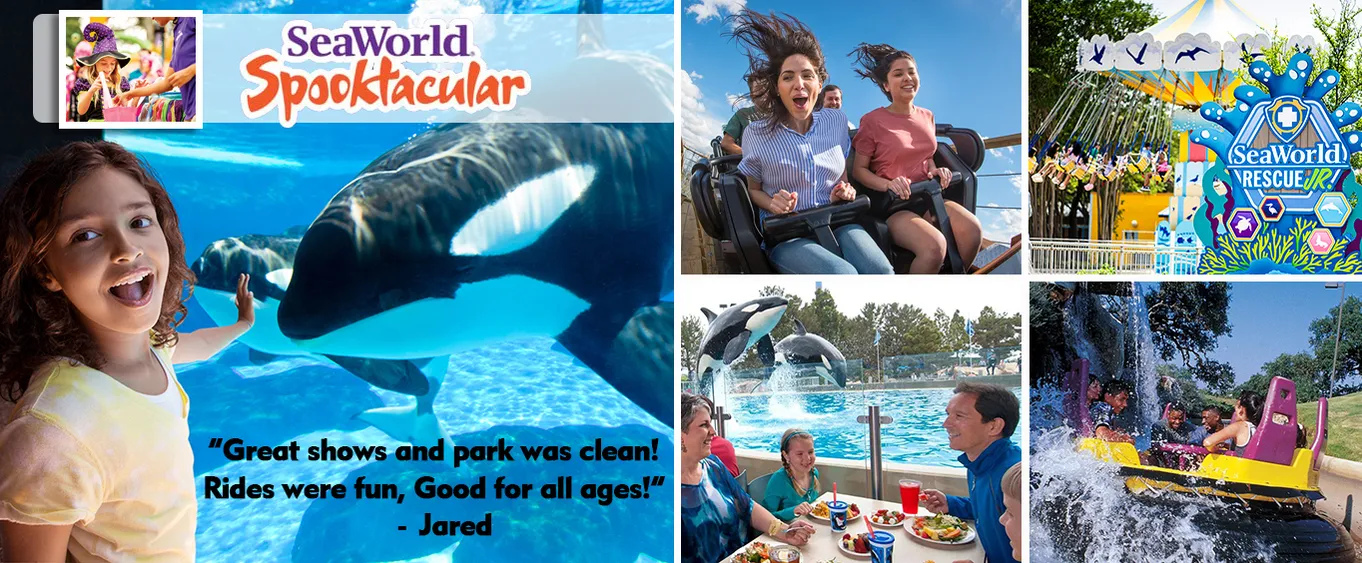 SeaWorld San Antonio: Get Tickets to San Antonio SeaWorld & Aquatica San Antonio Combo Tickets
