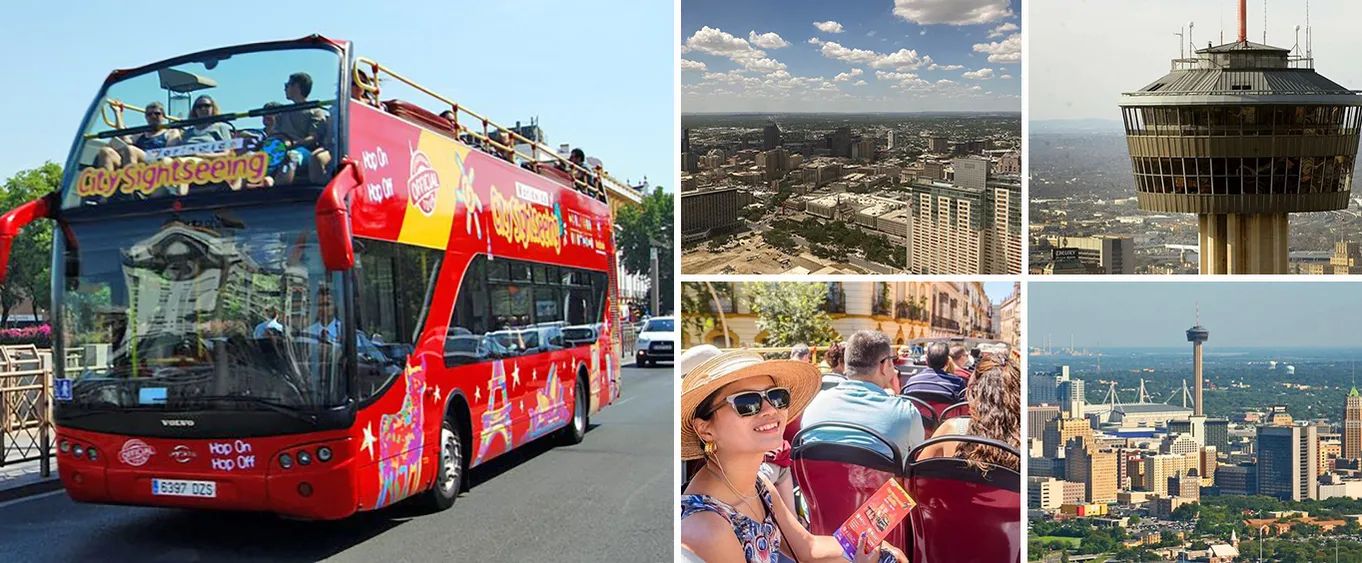 48-Hour San Antonio Hop-on Hop-off Plus Tower of the Americas Admission