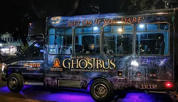 San Antonio Ghost Bus Photo
