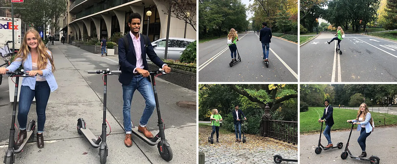 NYC Central Park Electric Scooter Rental