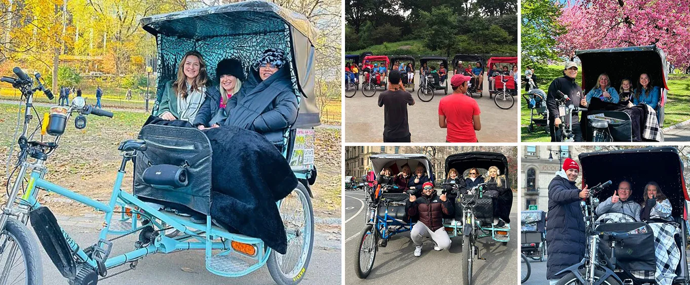 Central Park Pedicab Tour with Guide