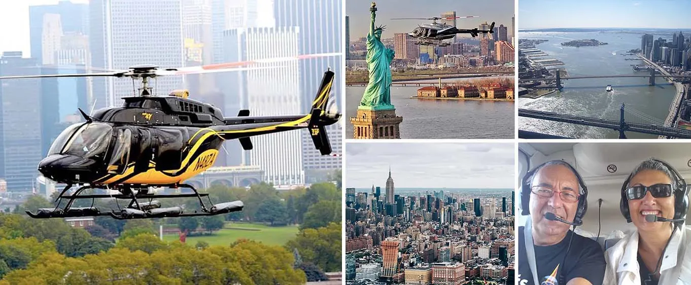 New York Helicopter Flight: Grand Island