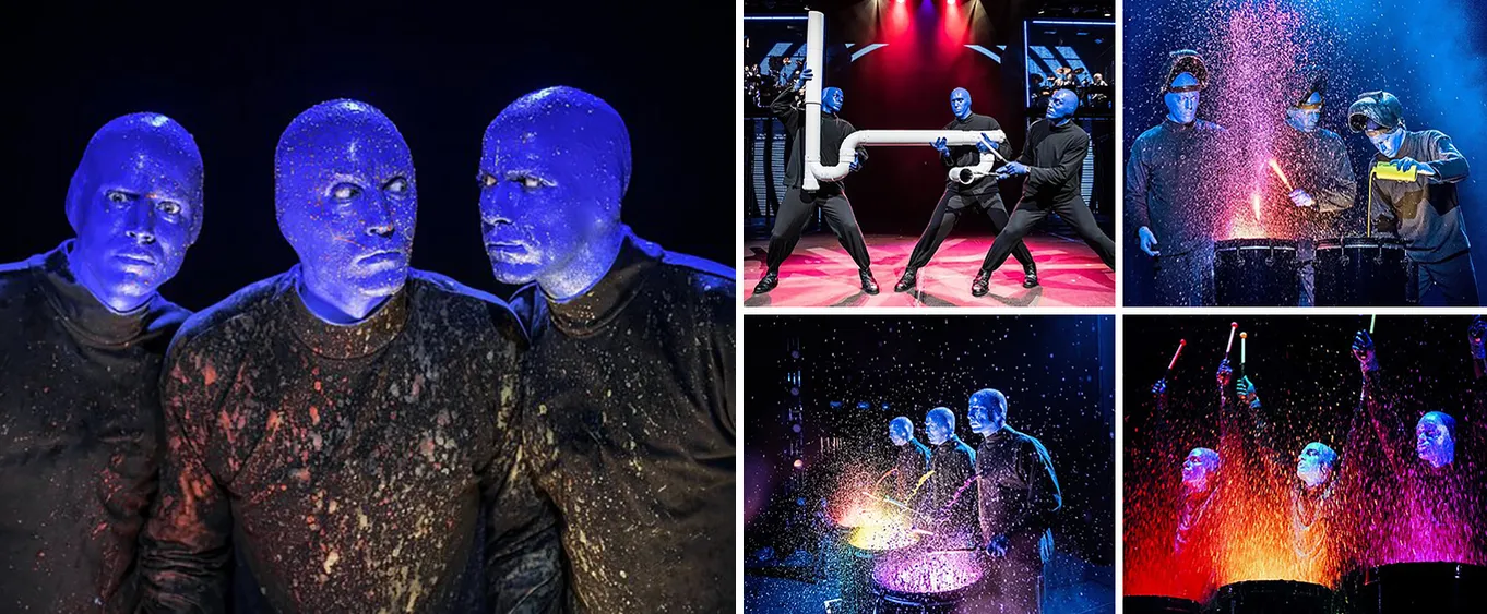 Blue Man Group at the Astor Place Theater in New York